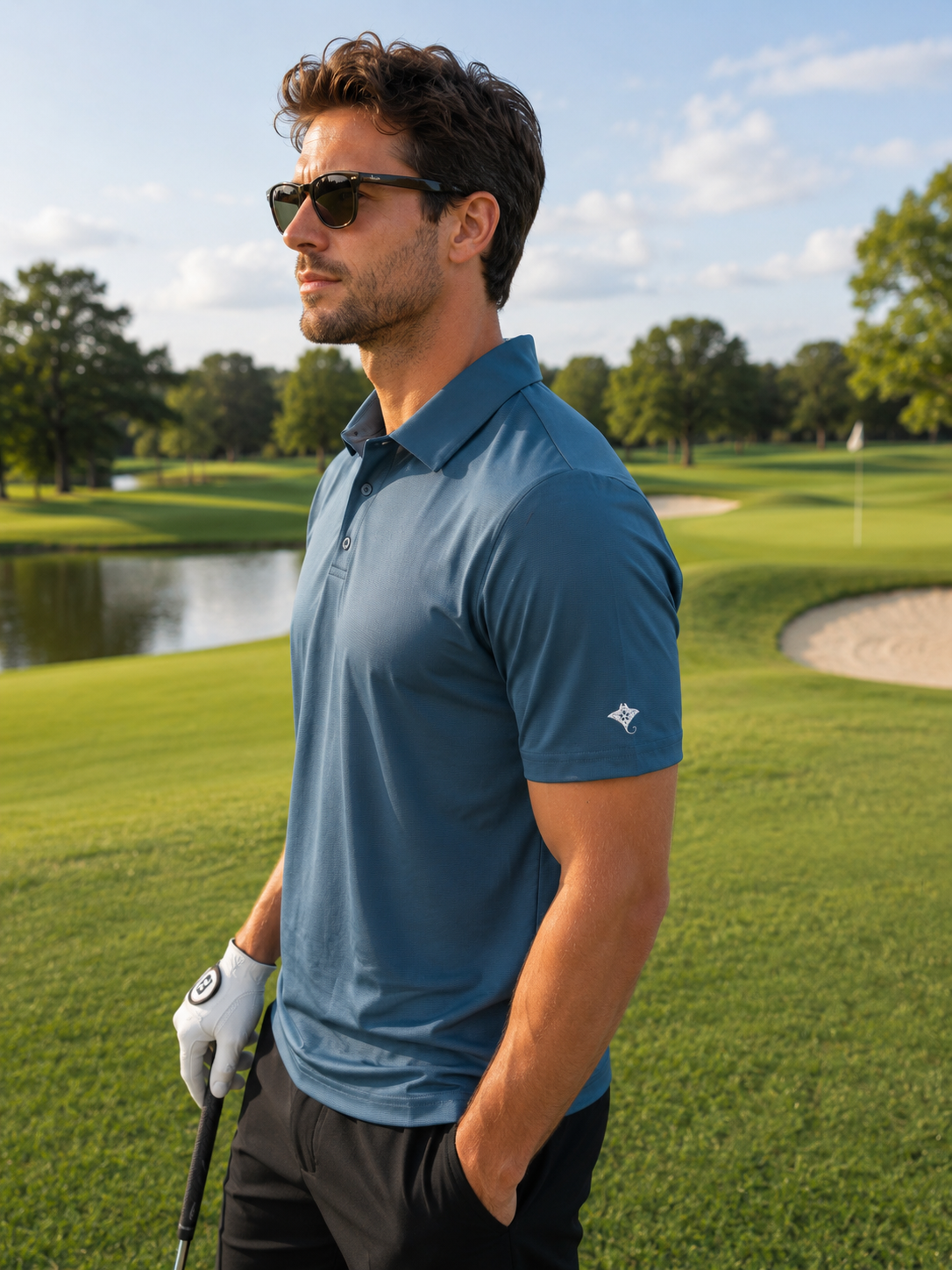 Tiare Clothing Kai Performance Polo - Womens Tropical Golf Polo - View 11