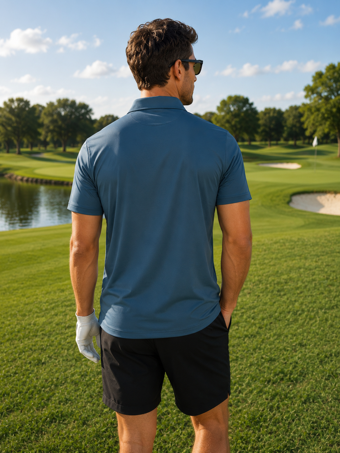 Tiare Clothing Kai Performance Polo - Womens Tropical Golf Polo - View 10
